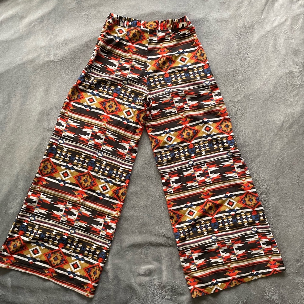 Ark & Co. Geometric Palazzo Pants